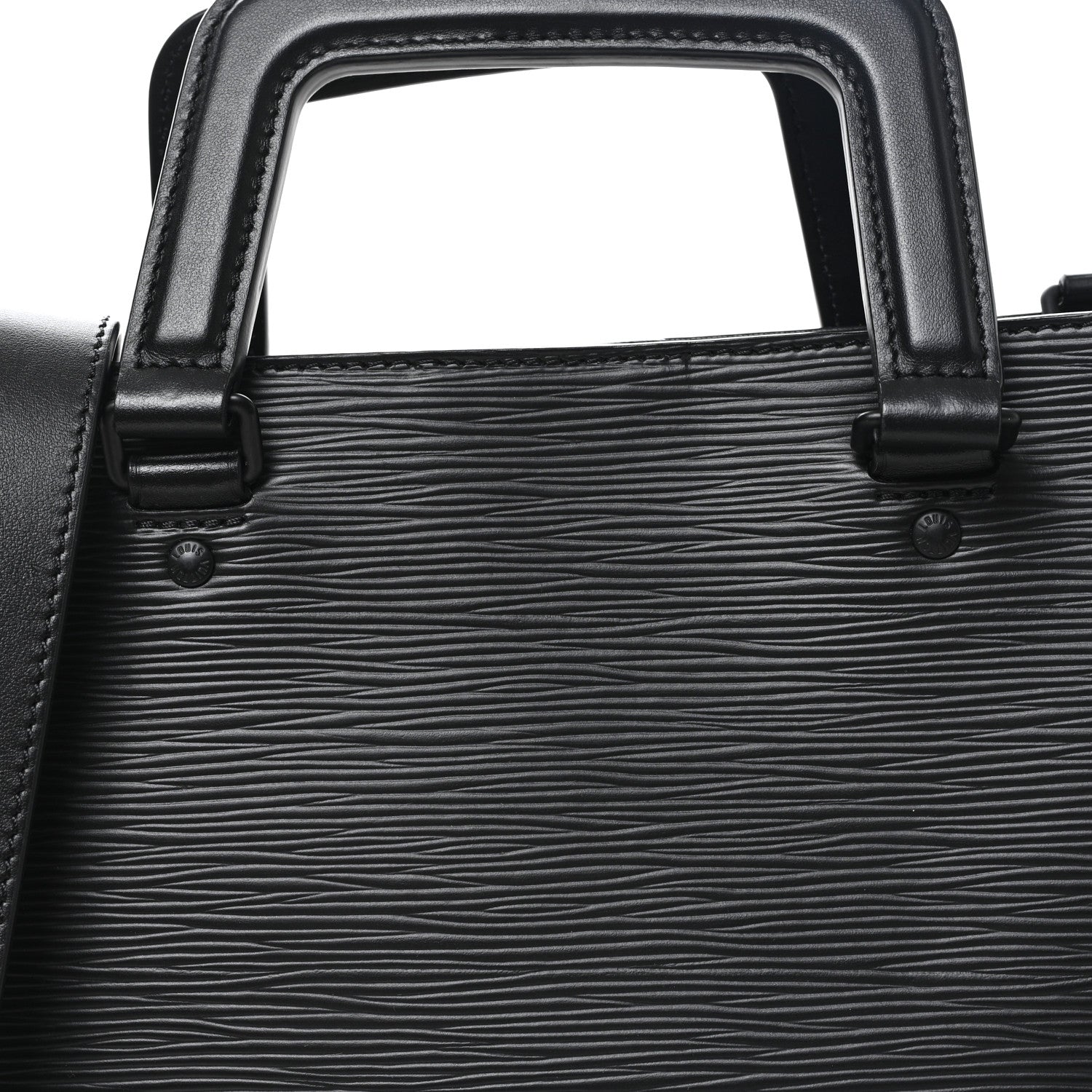 Epi Sac Plat Fold Bag Black