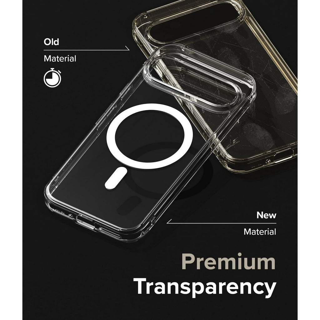 Entronix Bundle Compatible with Pixel 9 - [Magnetic] Clear Case & 2 Clear Screen Protectors