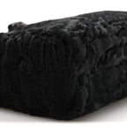 Persian Lamb Fur Tote Black
