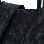 Jacquard Barocco Mini Athena Tote Black