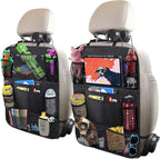 [Updated Car Organizer] 2025 Updated Car Front Seat Organizer | US Quality, Multi-Compartment Storage for Tablets, Laptops, Water Bottles, Fashion Glasses - Fit for All Vehicles,