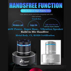 26w Neighbors Vibration Resonance Large Speaker Bluetooth Music Bass Wireless Subwoofer Metal Portable Speakers Column Box