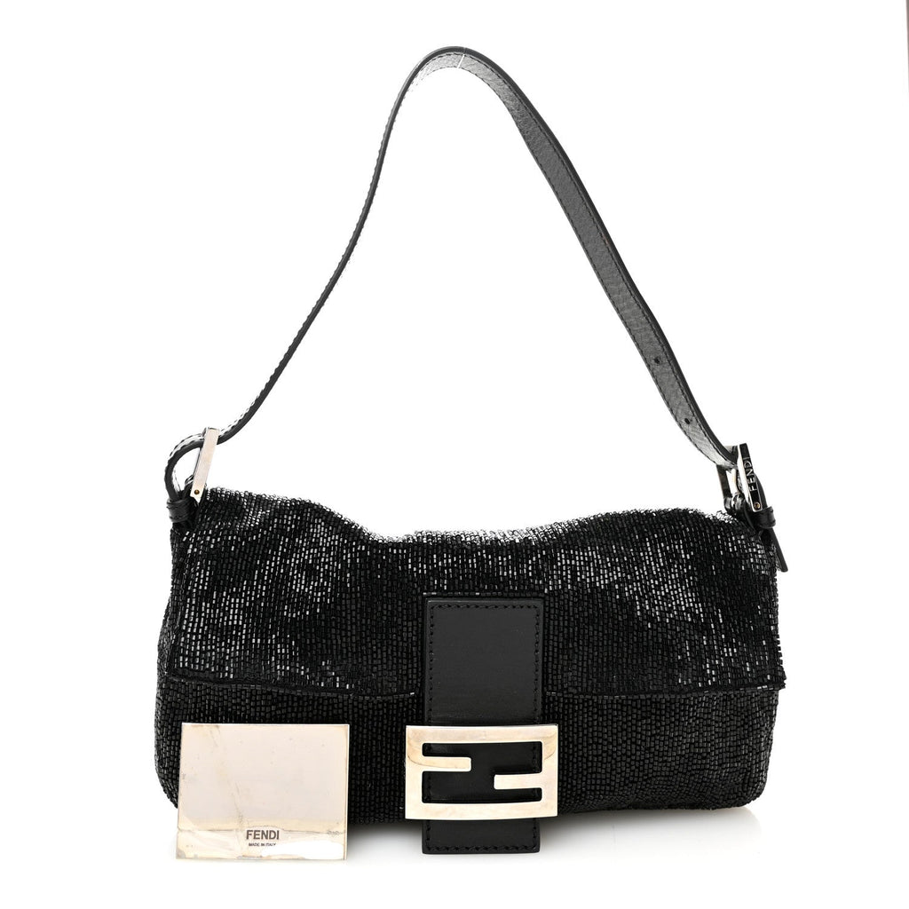 Beaded Baguette Black