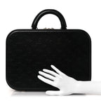 Monogram Glace Valisette MM Black