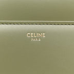 Satinated Calfskin Medium 16 Top Handle Bag Sage