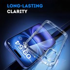 Entronix Bundle Compatible with iPhone 17 - [Hard] Clear Case & 1 Clear Screen Protector