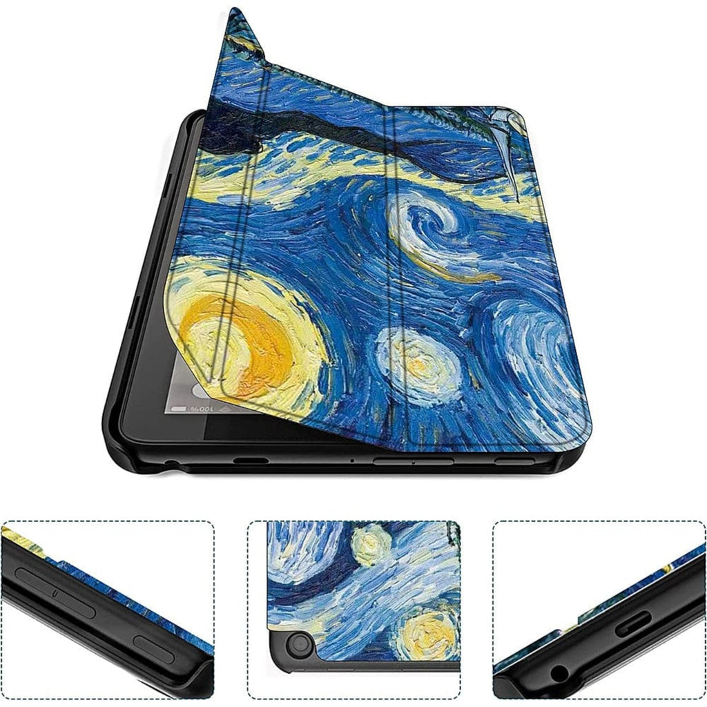 SAHARA - Folio Case for Amazon Fire 7 (2022) - Blue