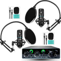 Movo PodKit2A Complete Podcasting Bundle for 2