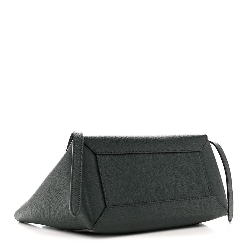 Grained Calfskin Micro Belt Bag Amazone