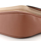 Grained Calfskin Lockme Tender Chataigne Brown
