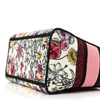 Canvas Florilegio Embroidered Medium Lady D-Lite White Multicolor