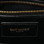Smooth Calfskin Le Maillon Satchel Black