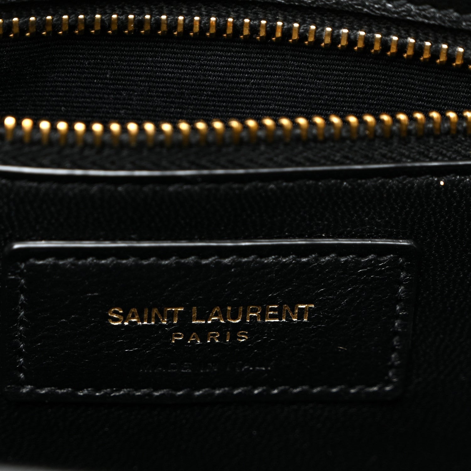Smooth Calfskin Le Maillon Satchel Black