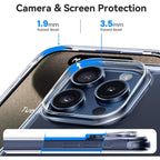 Entronix Case Compatible with iPhone 16 - [Flexible] TPU Clear