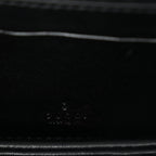Boarded Dyana Lux Calfskin Web Monochrome Mini Bamboo 1947 Top Handle Bag Black