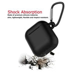Entronix Case Compatible with AirPods 1st/2nd Gen - Soft-Touch Liquid Silicone