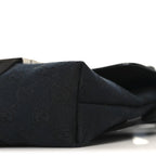 GG Monogram Web Buckle Belt Bag Black
