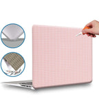 SAHARA - Woven Laptop Case for Apple MacBook Air 13" M1 Chip Laptops - Pink
