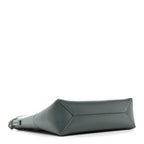Shiny Calfskin Puzzle Fold Pouch Vetiver