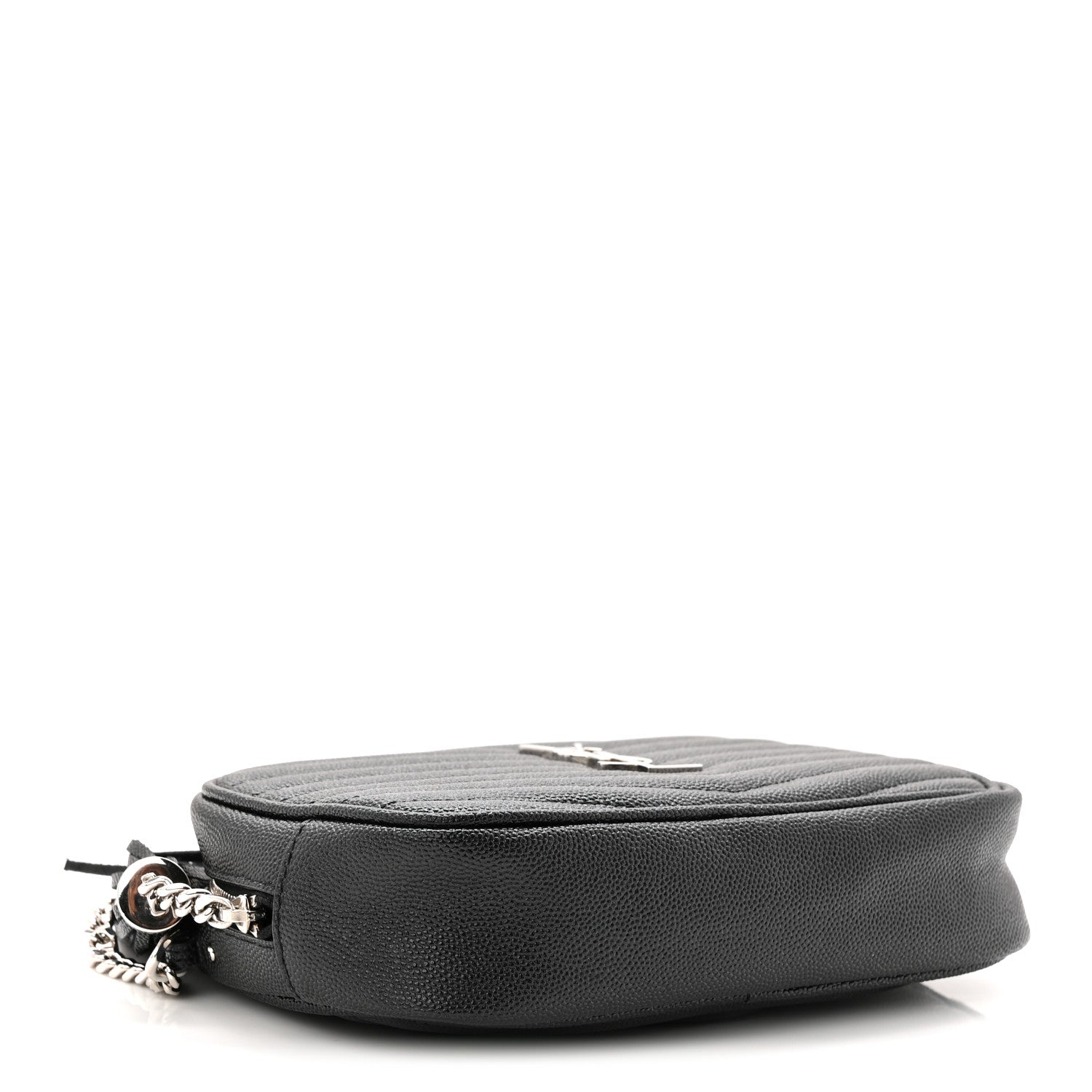 Grain De Poudre Matelasse Monogram Mini Lou Camera Bag Black