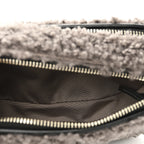 Shearling Snapshot The Teddy Camera Bag Grey