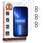 Entronix Clear Screen Protector & Camera Lens Protector Compatible with iPhone 11 - 6-Piece Combo