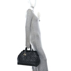 Calfskin Macrocannage Large Toujours Black
