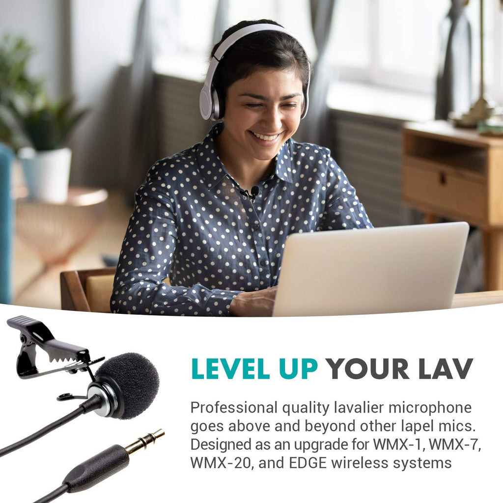 Movo WMX-LAV Lavalier Microphone