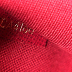 Monogram Pochette Felicie Chain Wallet Fuchsia