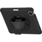 SAHARA - Raider Series Heavy Duty Hand Strap Case for Apple iPad Air 11'' M3/M2 and iPad Air 10.9'' (4th and 5th Gen) - Black