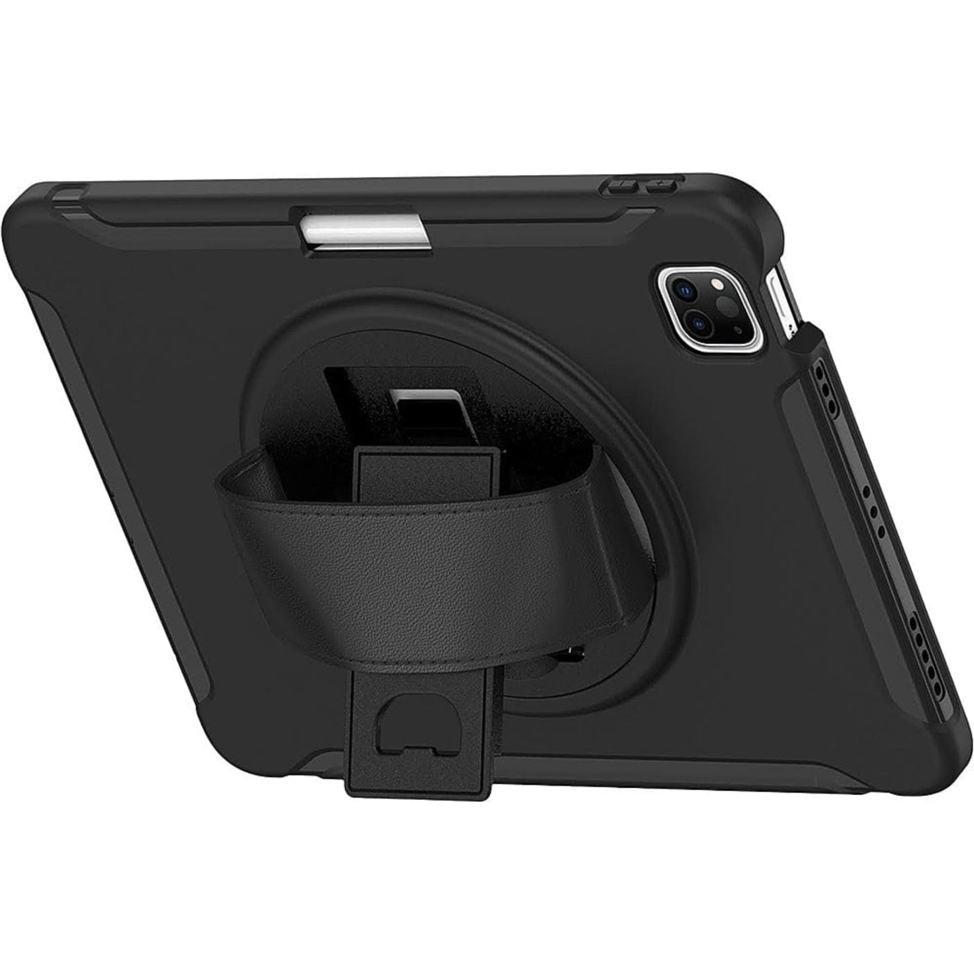 SAHARA - Raider Series Heavy Duty Hand Strap Case for Apple iPad Air 11'' M3/M2 and iPad Air 10.9'' (4th and 5th Gen) - Black