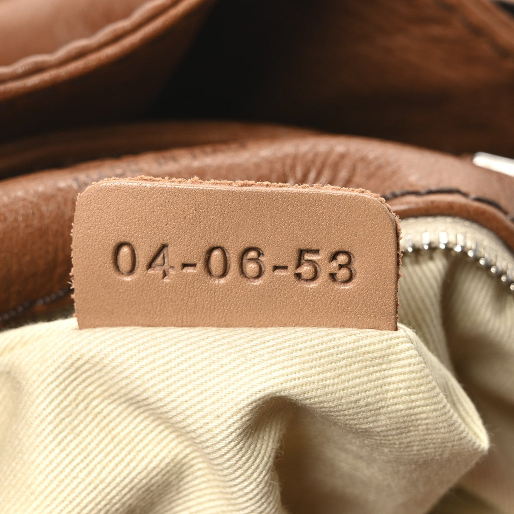 Grained Calfskin Paddington Tote Tan