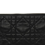 Lambskin Macrocannage DiorStar Hobo Bag Black