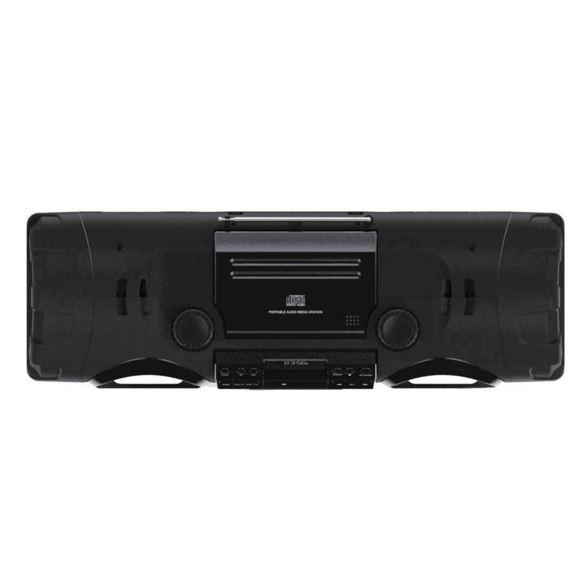 MP3 & CD Bass Reflex Boombox & PA System with Bluetooth