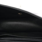 Caviar Quilted Mini Rectangular Flap Black