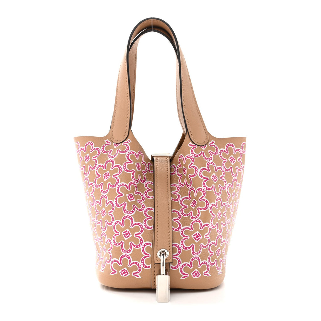 Swift Micro Lucky Daisy Picotin Lock Chai Rose White