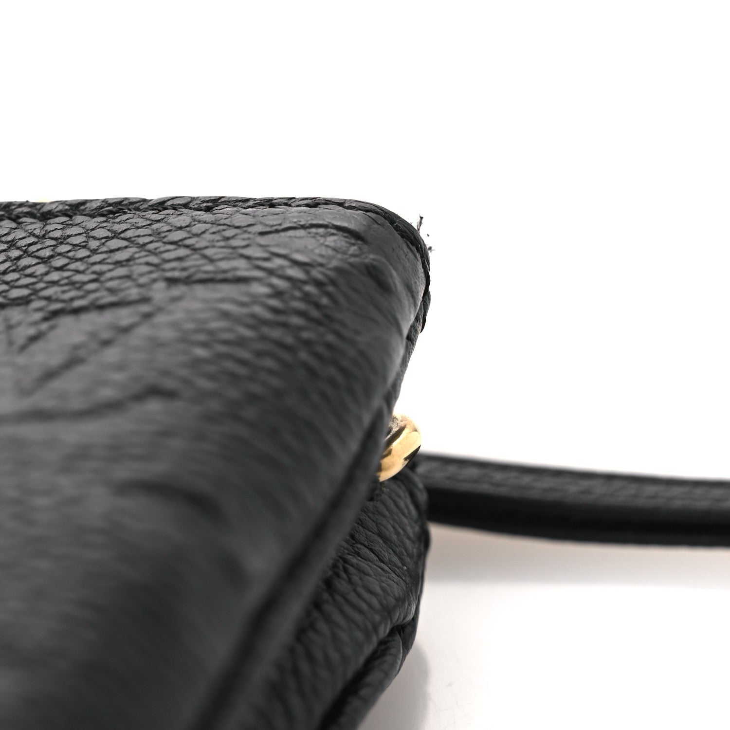 Empreinte Double Zip Pochette Black