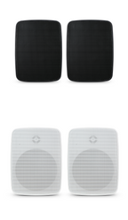 Soundpro Dual Bluetooth Weatherproof Indoor & Outdoor Wall-Mount Loudspeakers