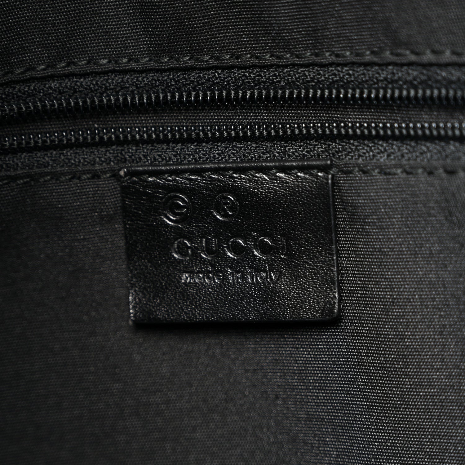 Canvas Shoulder Bag Black