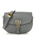 Box Calfskin Medium Bobby Flap Gray