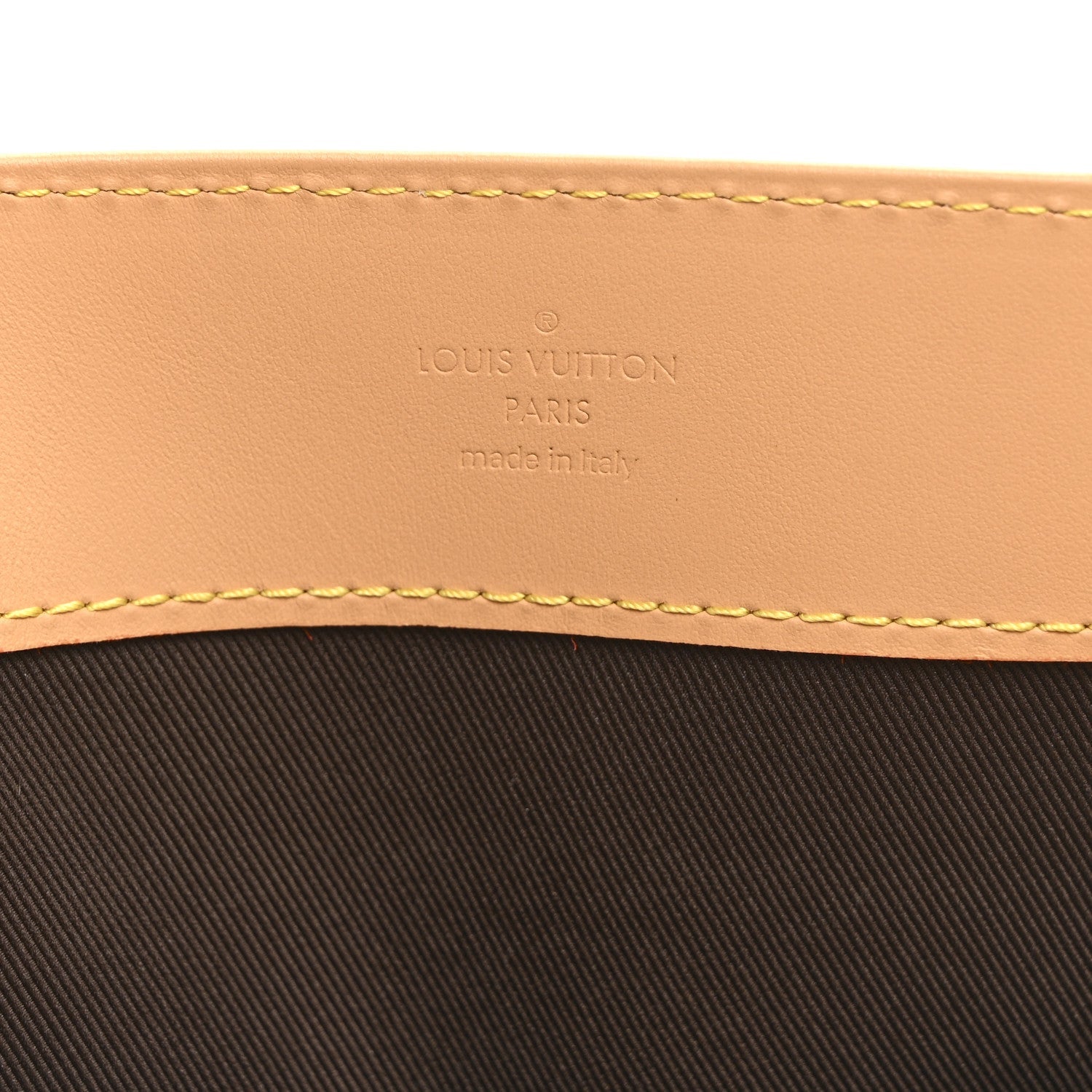 Monogram Craggy Sac Plat Vanilla