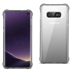 Samsung Galaxy S10 Lite(S10E) Clear Bumper Case With Air Cushion Protection In Clear Black