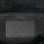 Ultra Matte Calfskin Cannage Medium Lady Dior Black