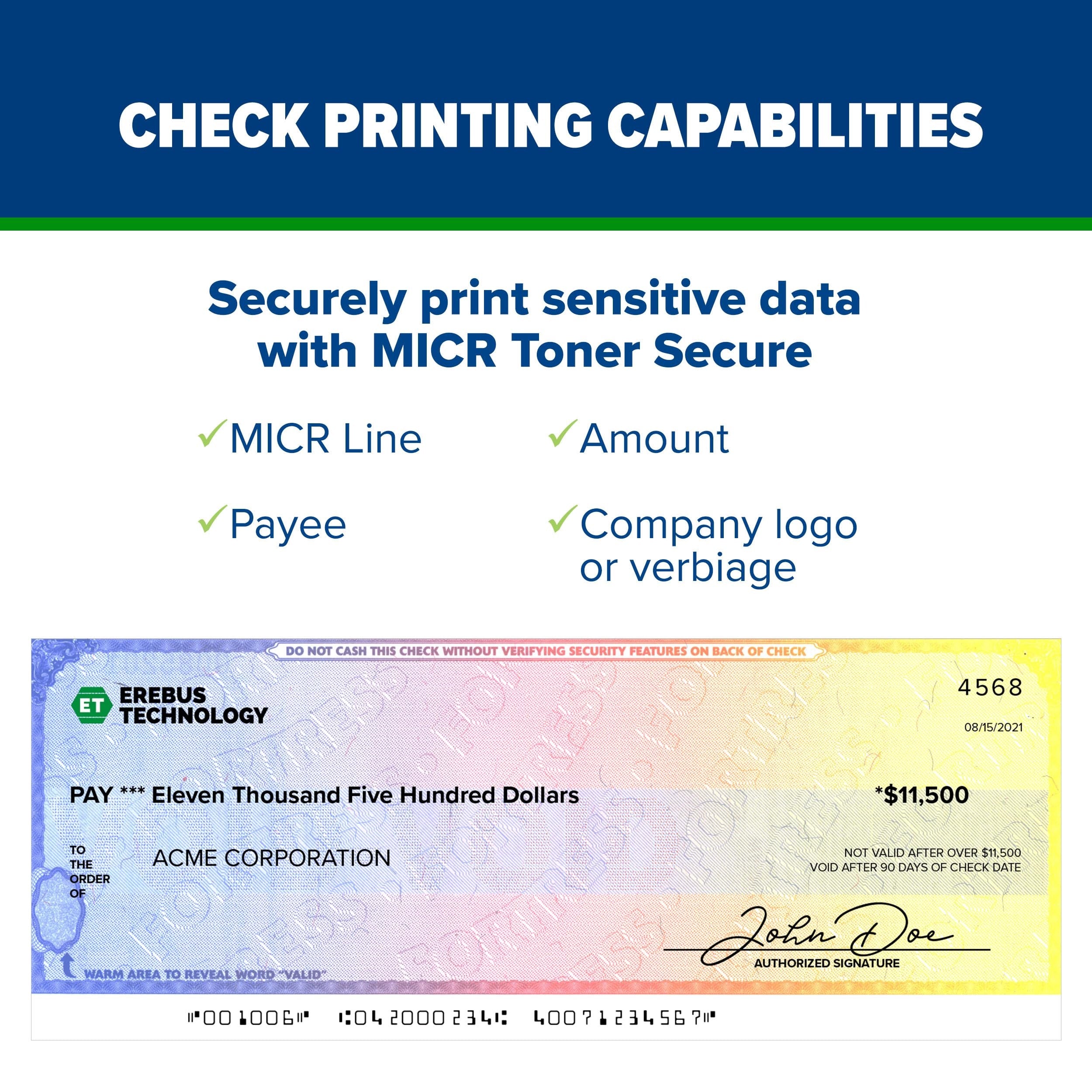 Troy 4001DN MICR Laser Printer