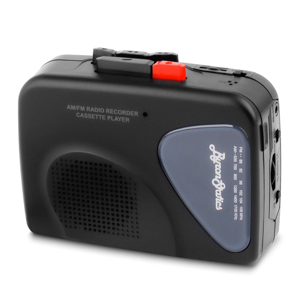 Portable Cassette Players Recorders FM AM Radio Walkman Tape Player Built In Mic External Speakers Manual Record