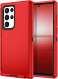 Entronix Case Compatible with Galaxy S21 Ultra - Triple-Layer Heavy Duty Protection