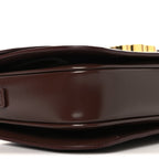 Shiny Calfskin Medium Triomphe Chestnut