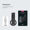 Magnetic Phone Tripod with Wireless Grip and Selfie Stick for iPhone 16, 15, 14, 13 Pro and Pro Max