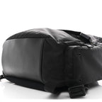 Nylon Saddle Backpack Black