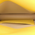 Smooth Calfskin La Petite Pochette Rond Carre Yellow